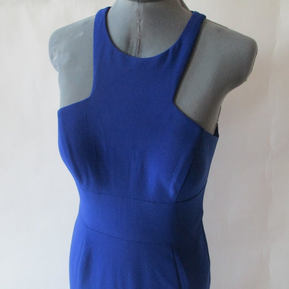BLUE XSCAPE COCKTAIL DRESS - Picture 2 of 16